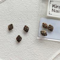 KiraNail メキシカンランパスデザイン ゴールドレッド 3個入 PA-MRD-GRE