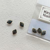 KiraNail メキシカンランパスデザイン ゴールドブルー 3個入 PA-MRD-GBL