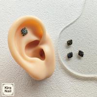 KiraNail メキシカンランパスデザイン ゴールドブルー 3個入 PA-MRD-GBL