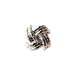 KiraNail ロープフラワー シルバー 5個入 PA-RFL-SIL