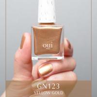 oui nails ピールオフマニキュア 8ml GN123 イエローゴールド