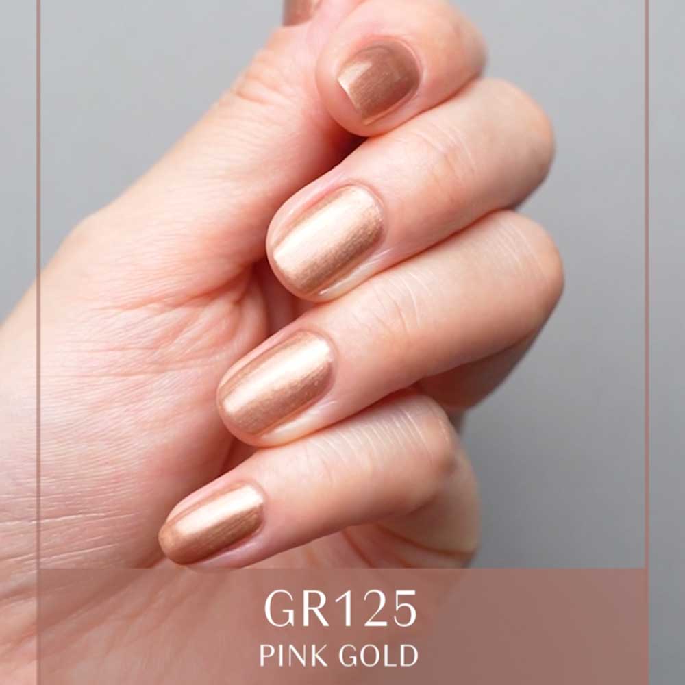 oui nails ピールオフマニキュア 8ml GR125 ピンクゴールド