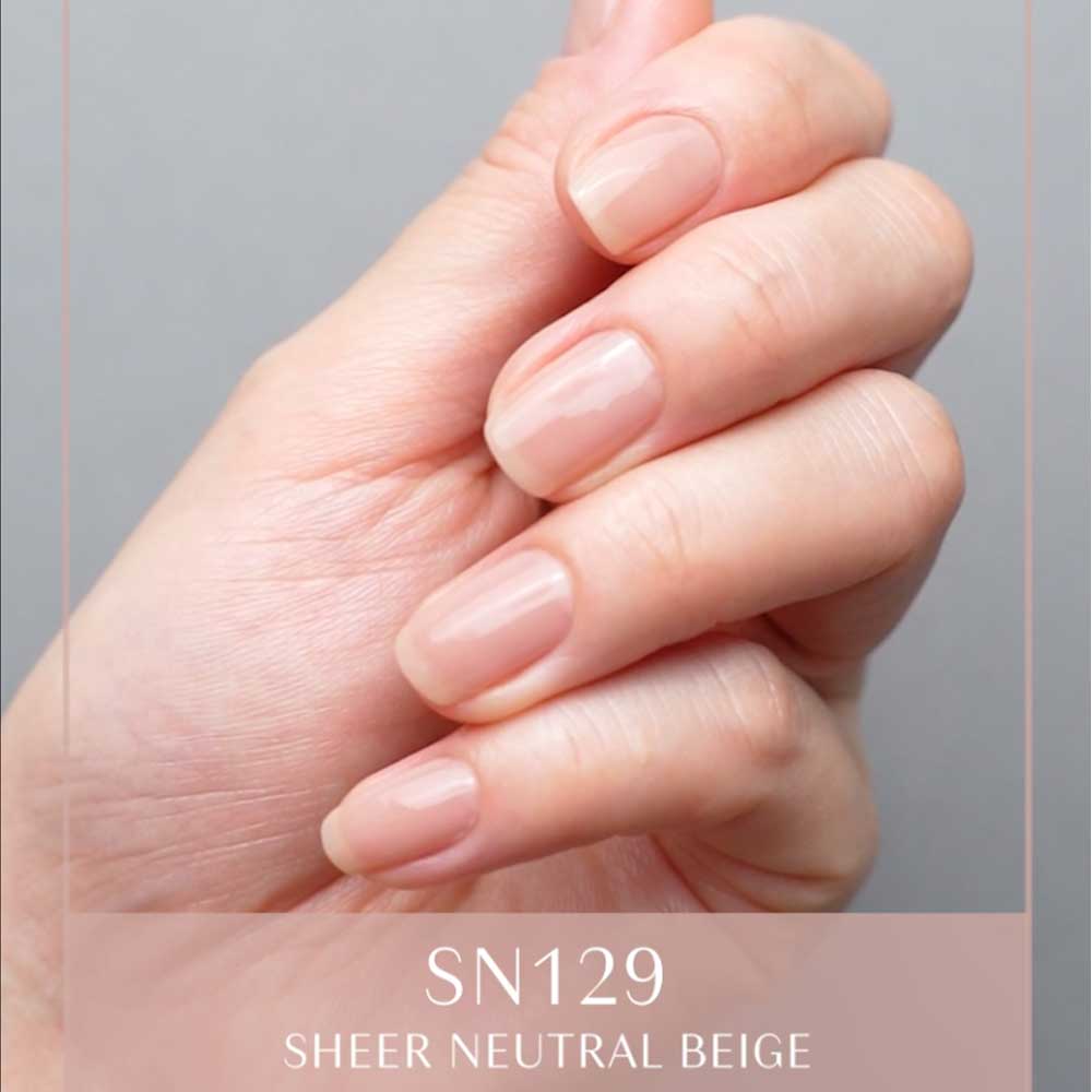 oui nails ピールオフマニキュア 8ml SN129 シアーニュートラルベージュ