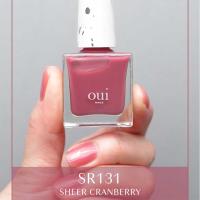 oui nails ピールオフマニキュア 8ml SR131 シアークランベリー