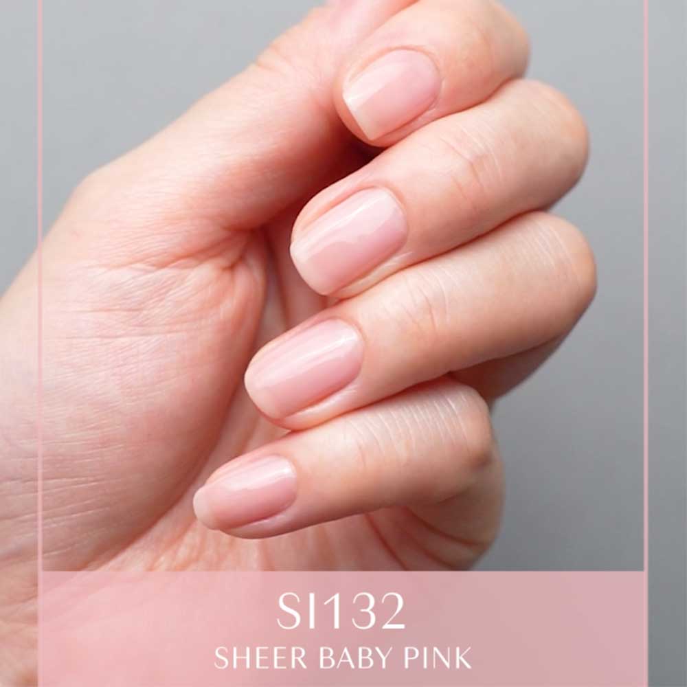 oui nails ピールオフマニキュア 8ml SI132 シアーベビーピンク
