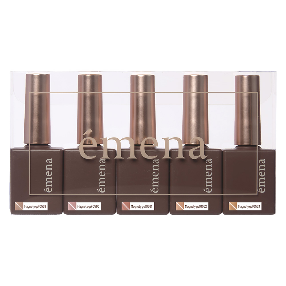エメナ マグネティジェル 8g 5色セット 0559-0563 EMENA-MG5N