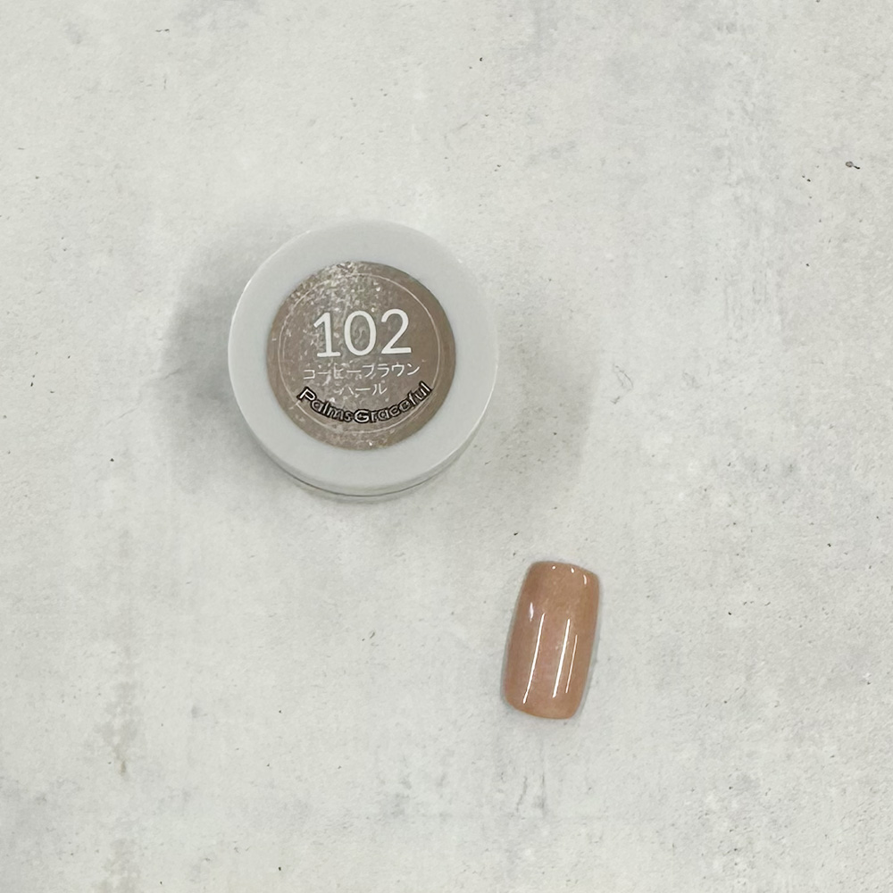 Palms Graceful カラージェル 3g 102 コーヒーブラウンパール