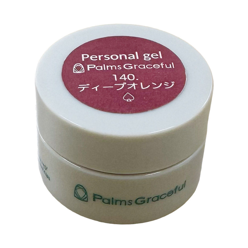 Palms Graceful カラージェル 3g 140 ディープオレンジ