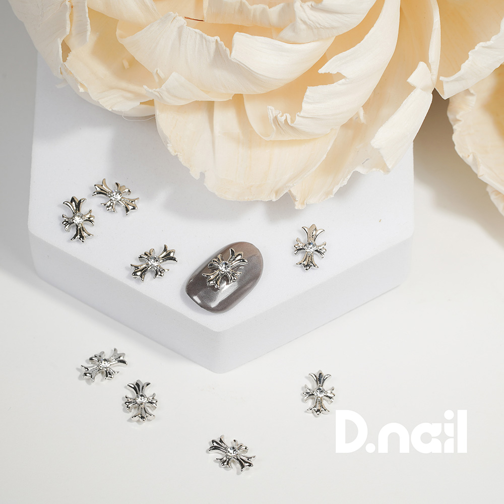 D.nail ジュエリービジューパーツ DS-112 コアストーンクロス 10P #8639