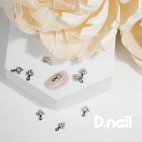 D.nail ジュエリービジューパーツ DS-119 ジェムクロス 10P #8646