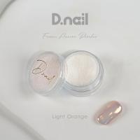 D.nail フローズンオーロラパウダー ライトオレンジ 0.3g #8733