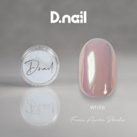 D.nail フローズンオーロラパウダー ホワイト 0.3g #8729