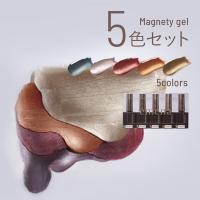 エメナ マグネティジェル 8g 5色セット 0546-0550 EMENA-MG5K