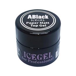 ICE GEL ABLACK ペーパーマットトップジェル 3g
