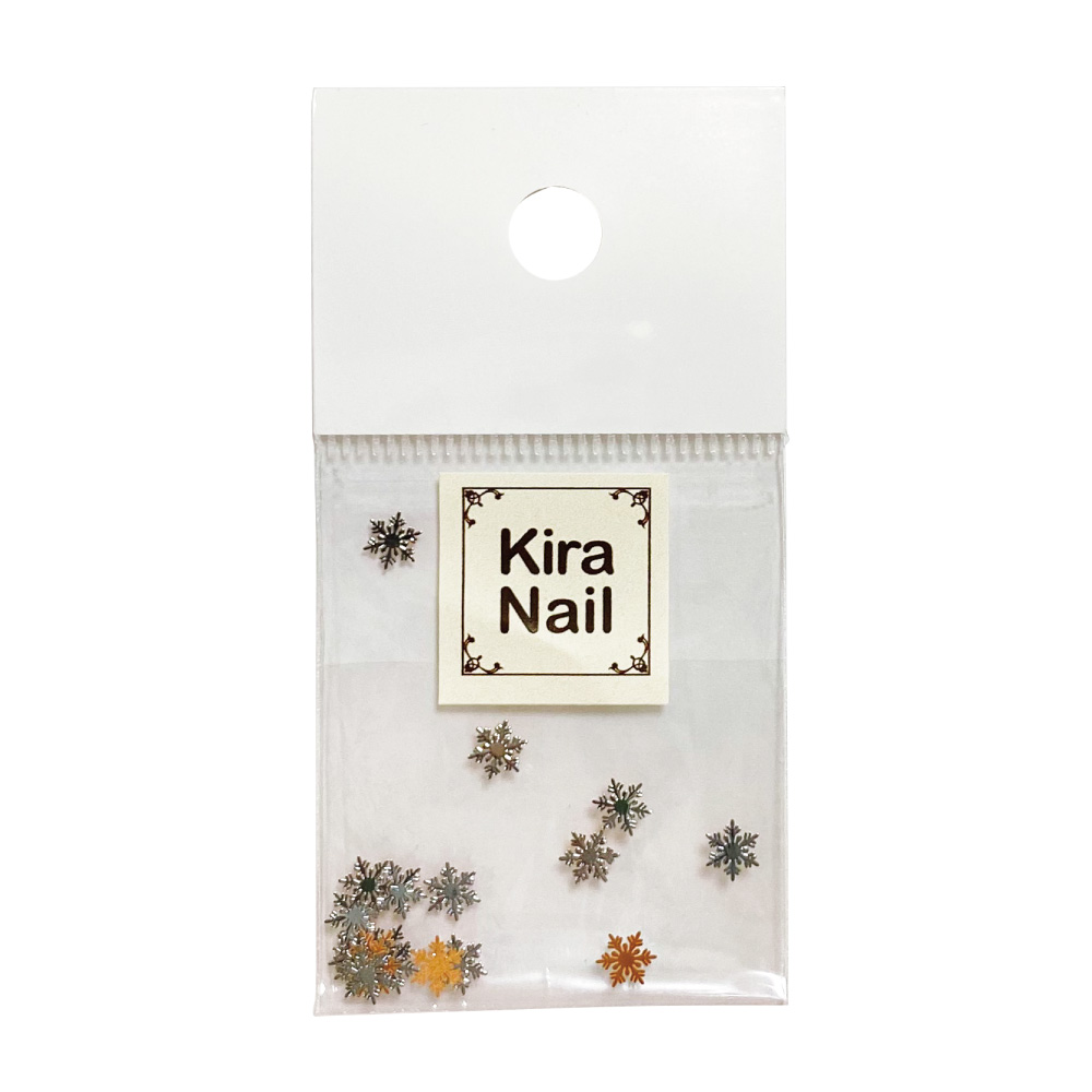 KiraNail 雪の結晶 クリスタルシャワー シルバー 20個入 PA-YUK-CSS