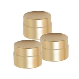 SHAREYDVA gel case matte gold ジェルケース マットゴールド 3P