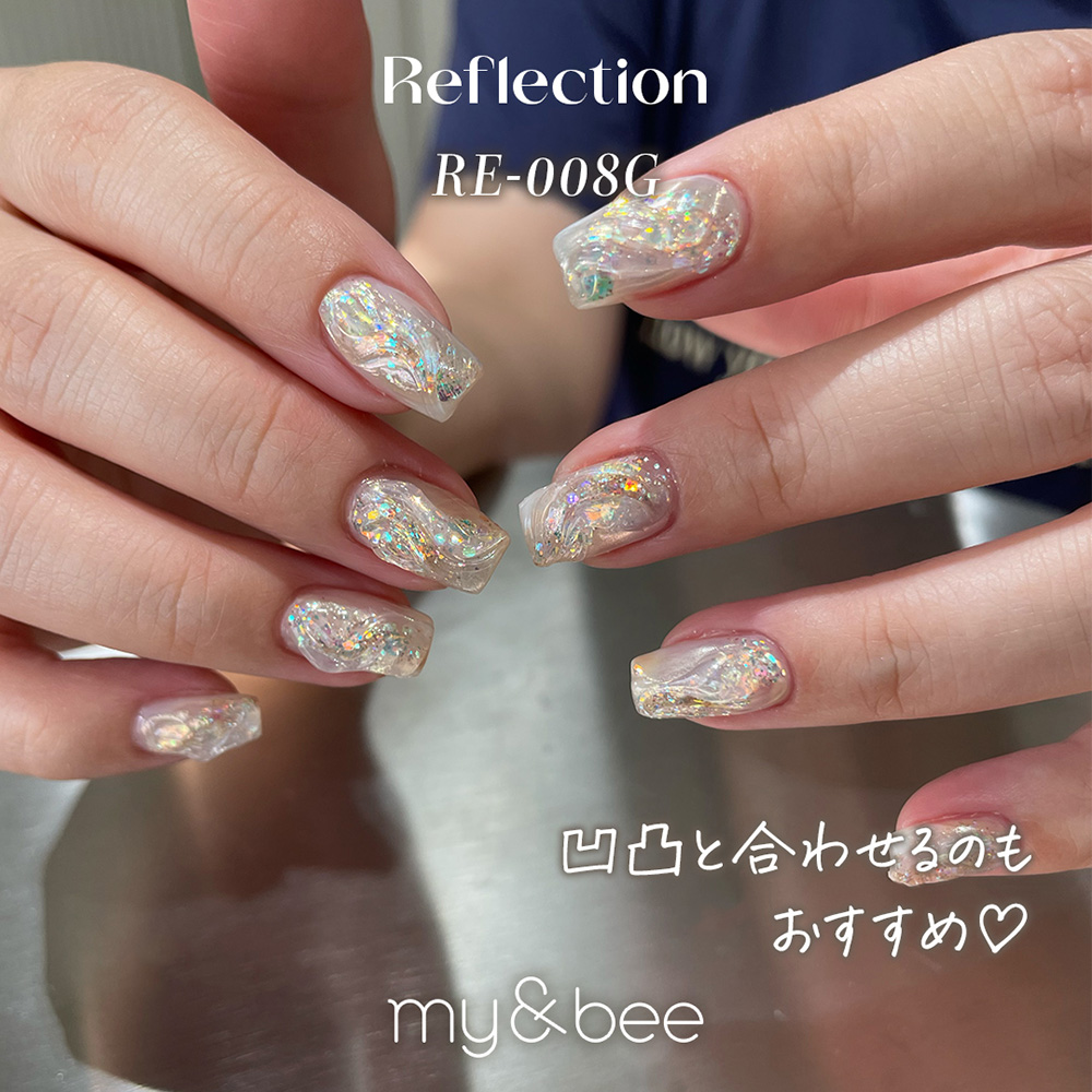my&bee マイビー カラージェル リフレクション 4g 008 RE-008G