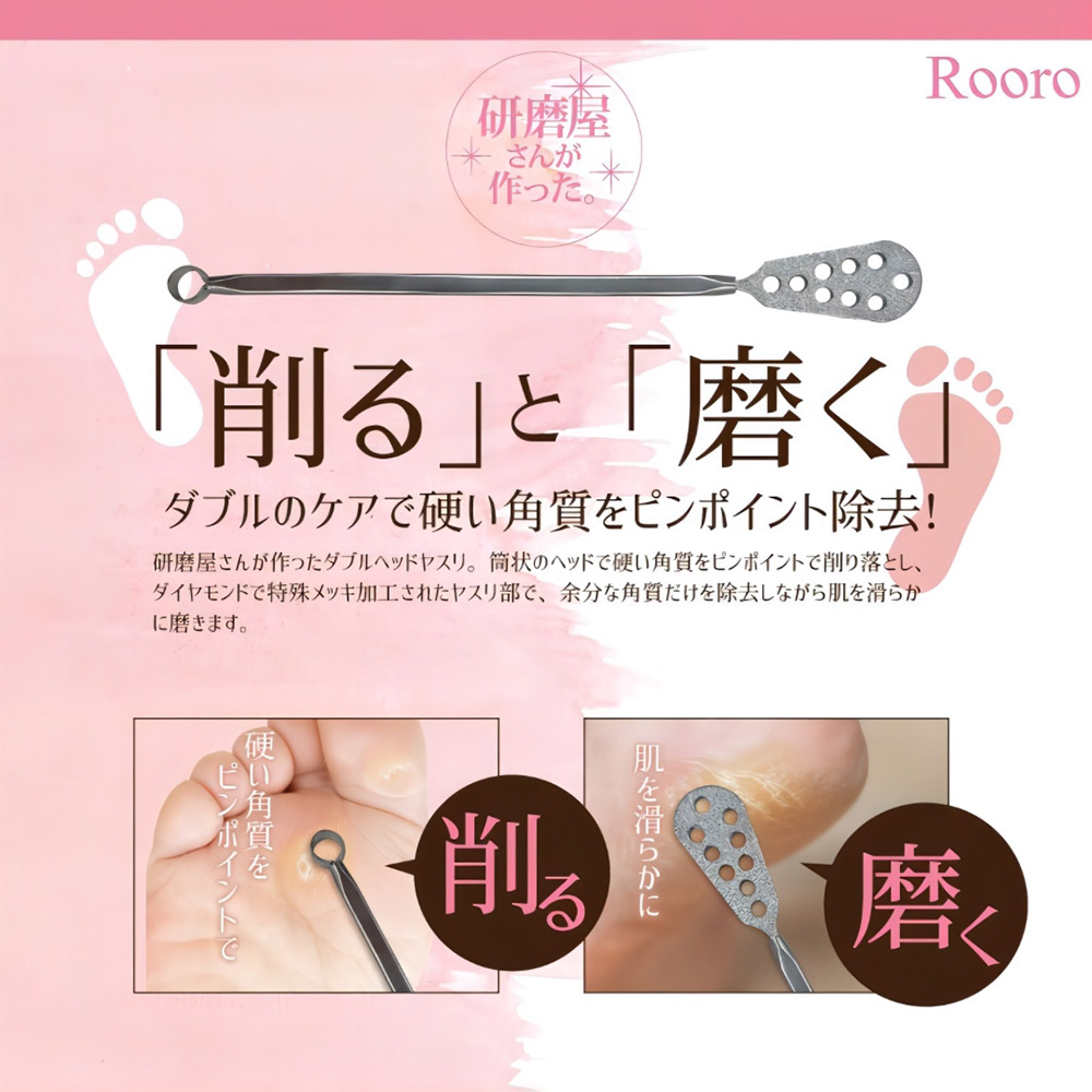 ローロ ピンポイント角質やすり RO-PY