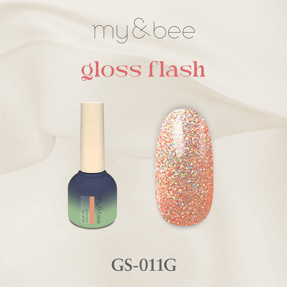 my&bee マイビー グロスフラッシュ 8ml 011 GS-011G