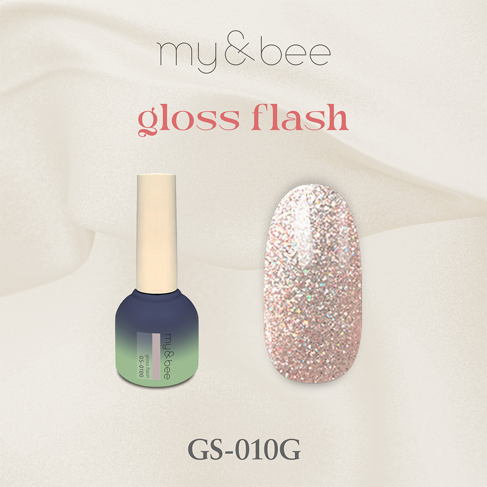 my&bee マイビー グロスフラッシュ 8ml 010 GS-010G