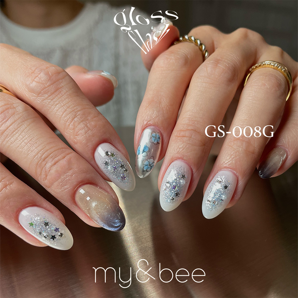 my&bee マイビー グロスフラッシュ 8ml 008 GS-008G