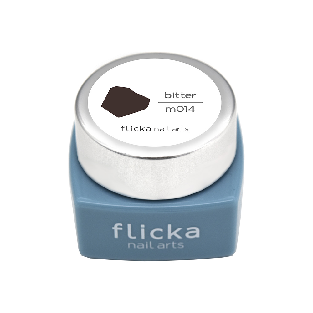 flicka nail arts カラージェル 3g m014 ビター