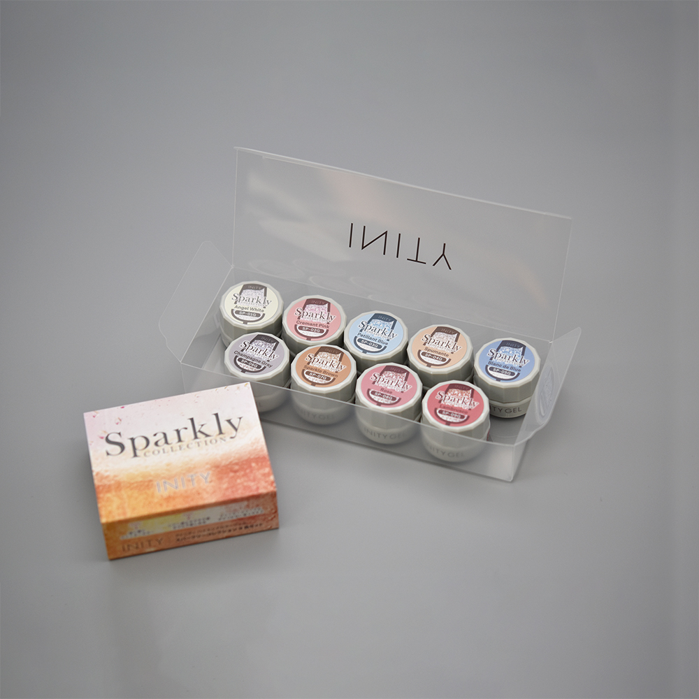 アイニティ ハイエンドカラー スパークリーコレクションセット INS-SP 3g×9色