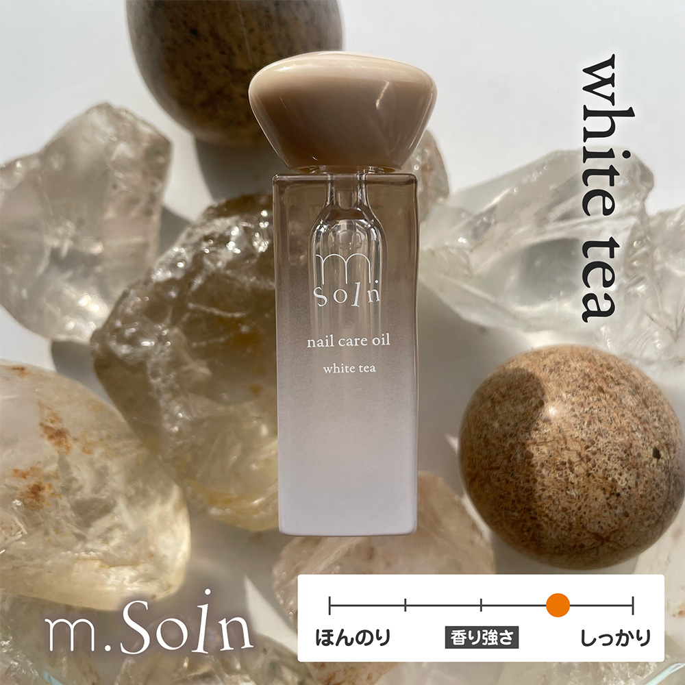 m.Soin エムドットソワン ネイルケアオイル ホワイトティー 6.5ml S-NCO7
