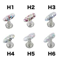 ●WSPT JAPAN なかやまちえこ先生監修 ホリデーグリッター 6色セット PD51104