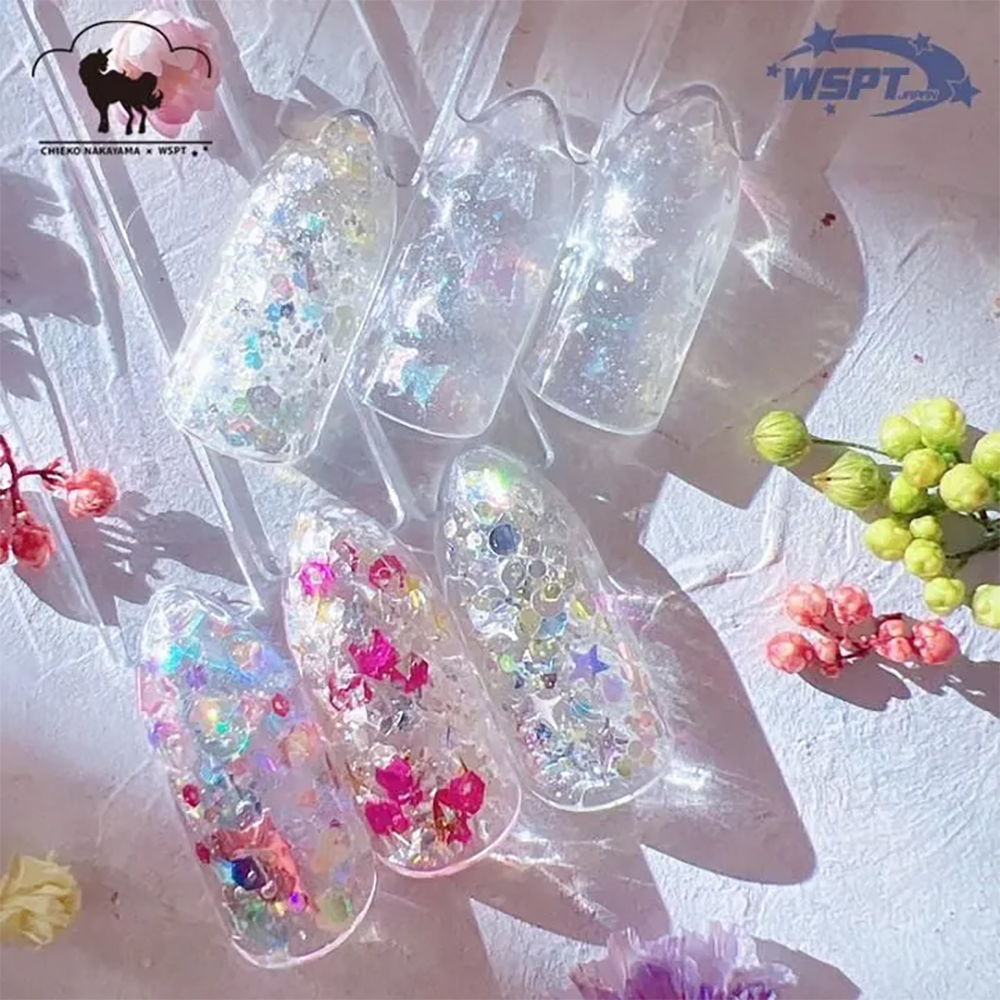 ●WSPT JAPAN なかやまちえこ先生監修 ホリデーグリッター 6色セット PD51104