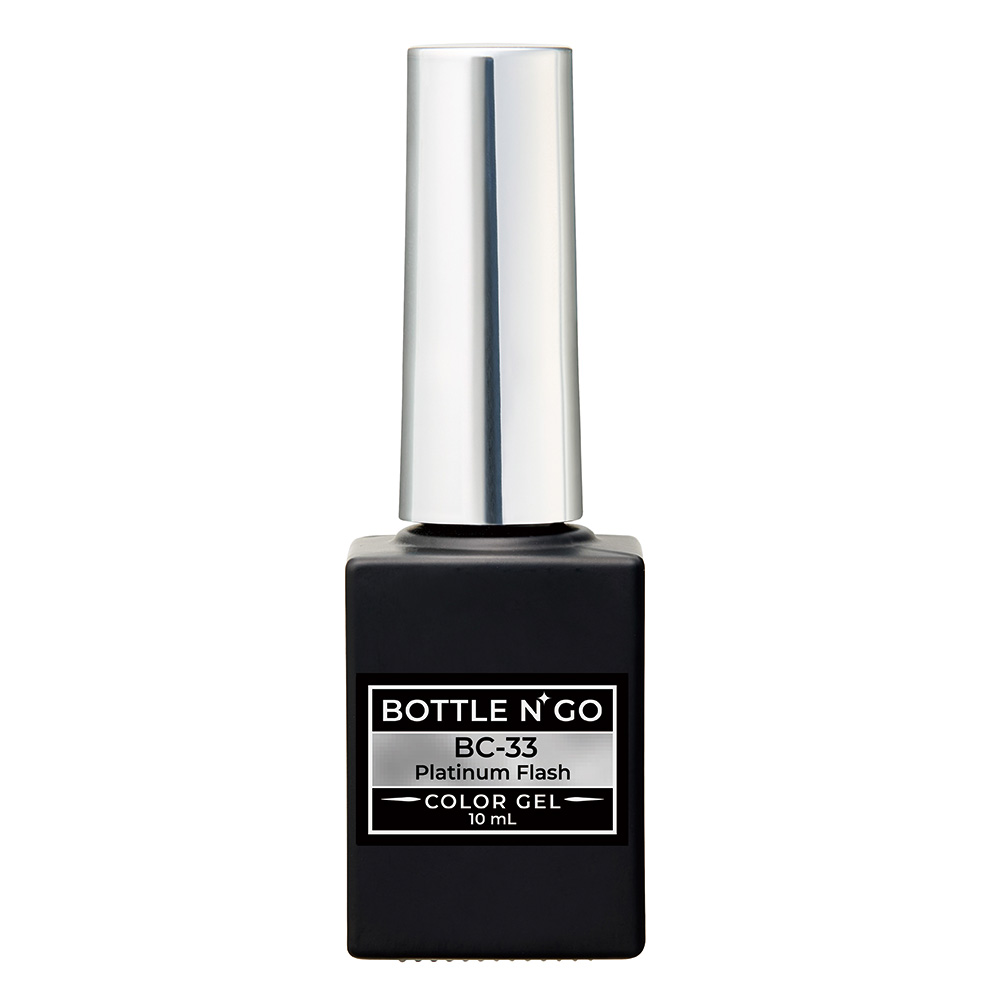 ココイスト ボトルンゴーカラージェル 10ml BC-33 プラチナフラッシュ