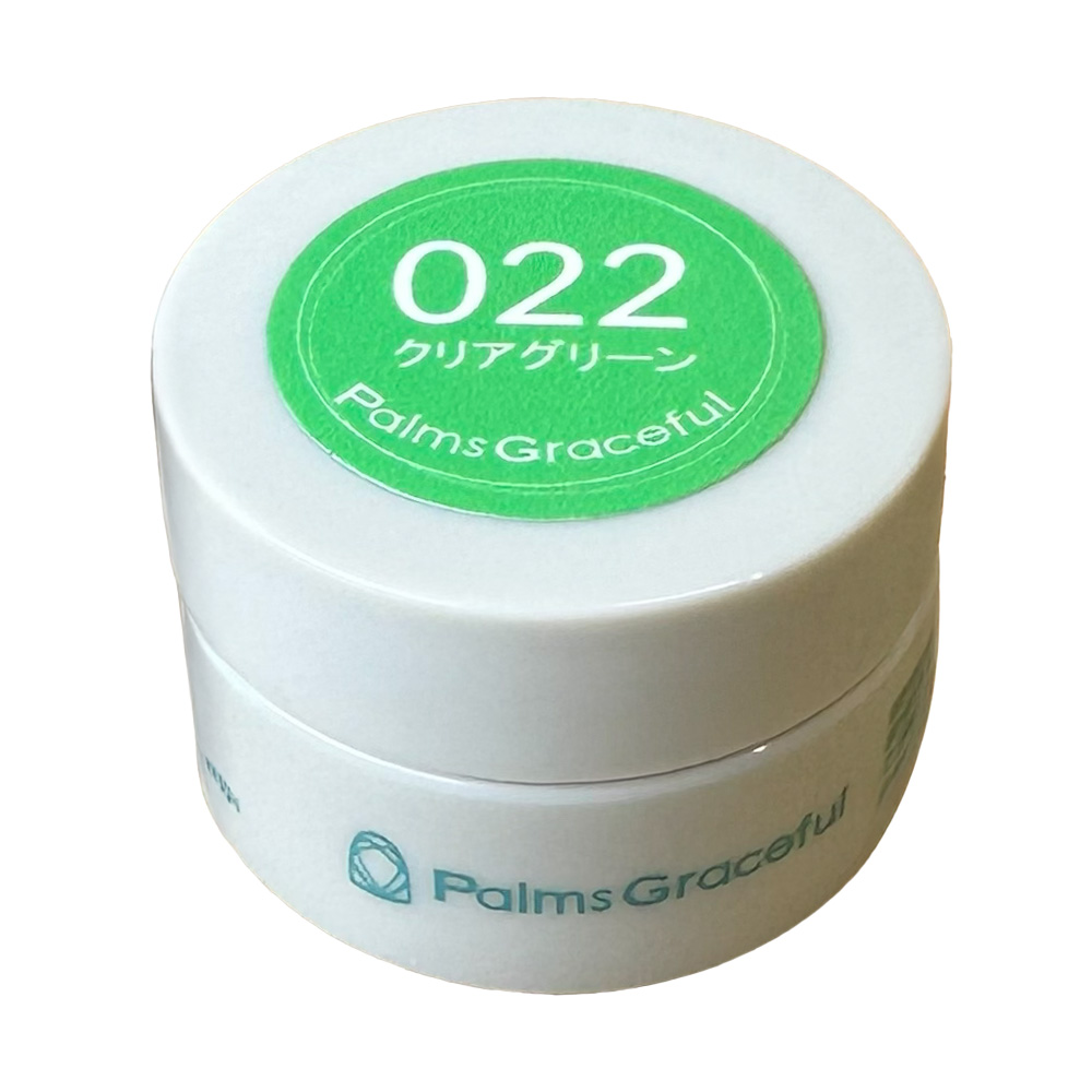 ●Palms Graceful カラージェル 3g 022 クリアグリーン