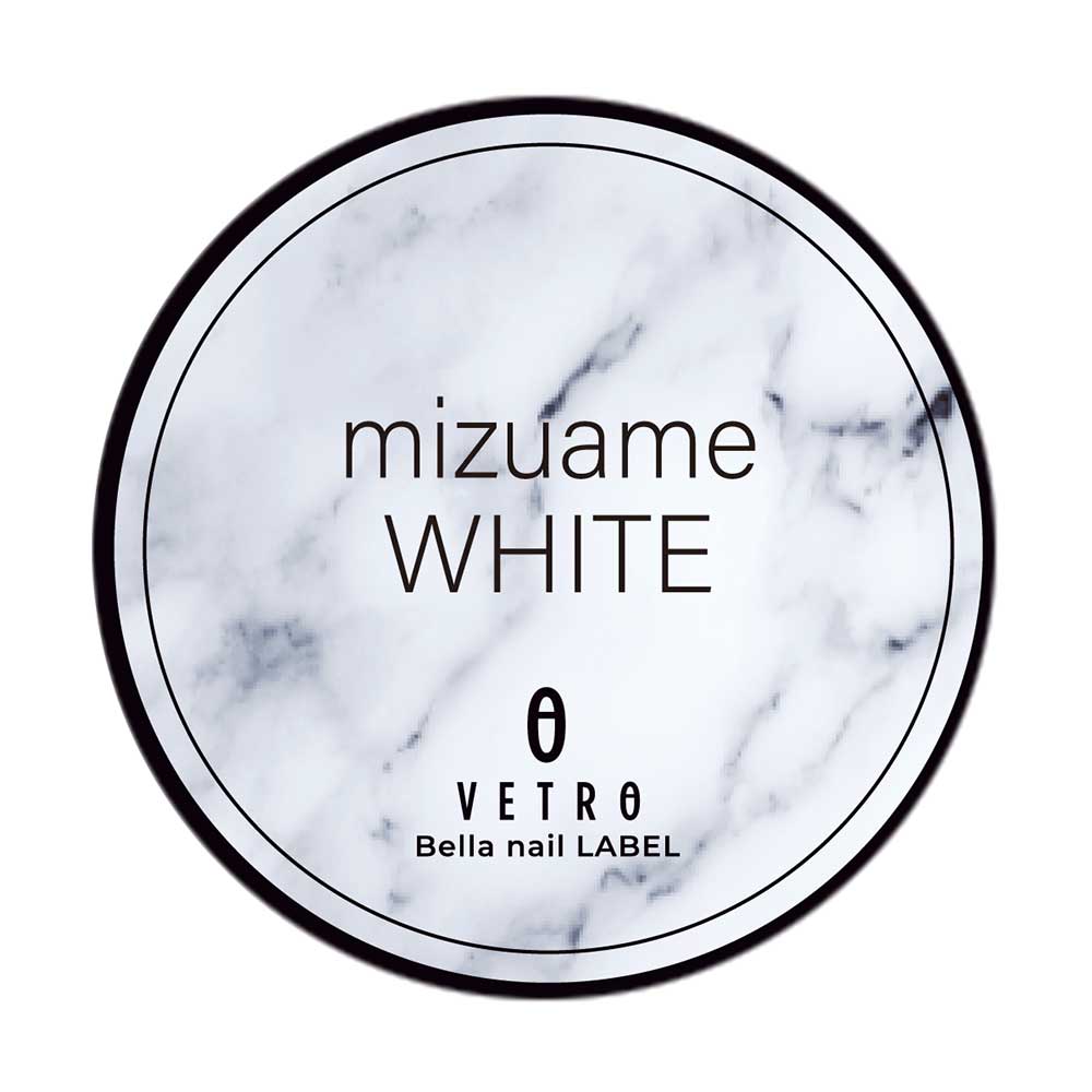 VETRO Bellanail LABEL ミズアメカラー 4ml BLMW-4 ホワイト