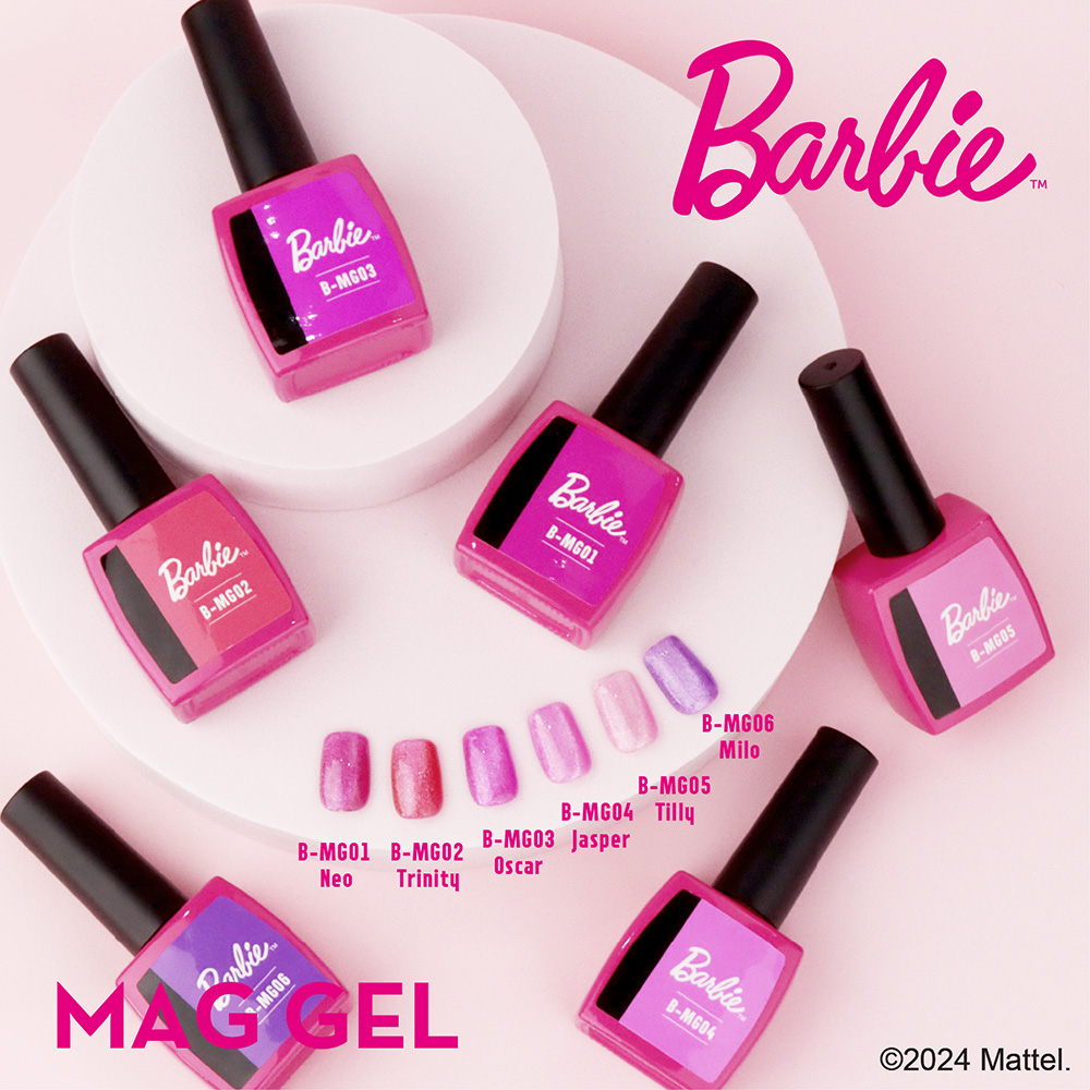 Barbie マグジェル 10ml B-MGST 6色セット