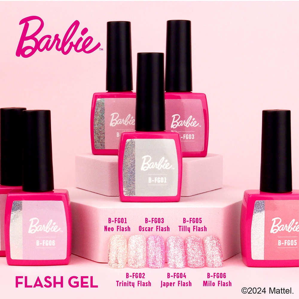 Barbie フラッシュジェル 10g B-FGST 6色セット