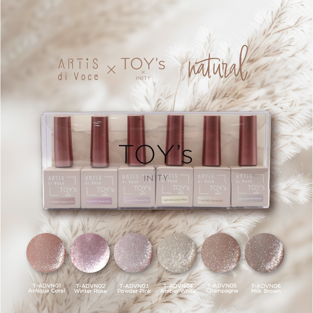 TOY's×INITY ARTisdivoceマグナチュラル7ml T-ADVNST6 6色セット