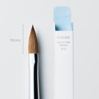 フルーリア　スカルプチュアブラシ新品 フルーリア Fleurir スカルプチュアブラシ ブルー キャップ付 ジェル