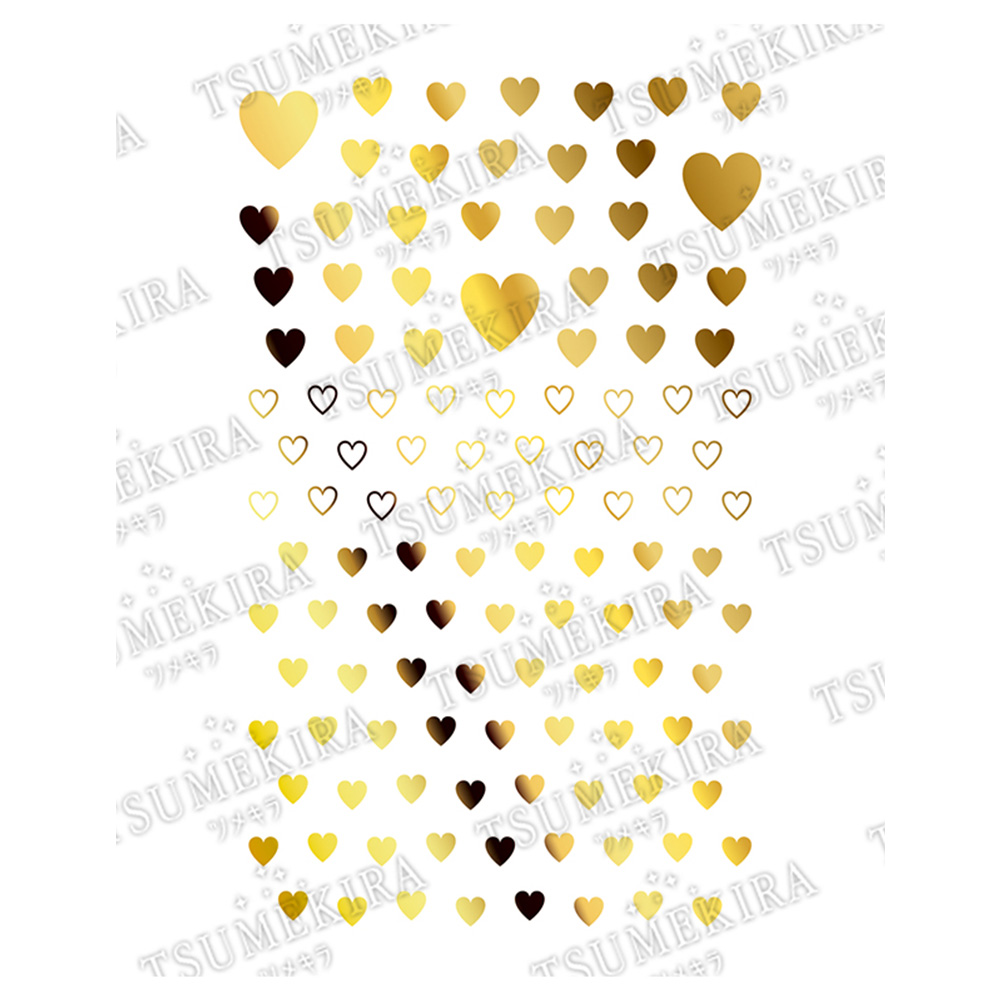 ツメキラes カラーハート ゴールド ES-CHT-009 ジェル専用