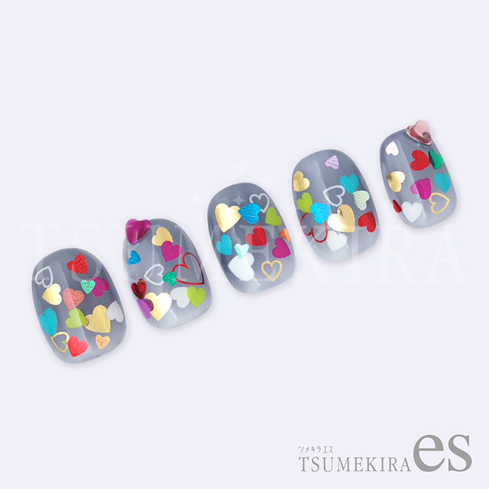 ツメキラes カラーハート ゴールド ES-CHT-009 ジェル専用