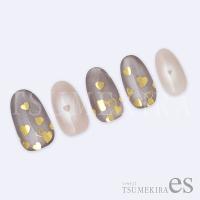 ツメキラes カラーハート ゴールド ES-CHT-009 ジェル専用