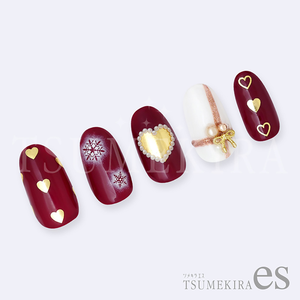 ツメキラes カラーハート ゴールド ES-CHT-009 ジェル専用