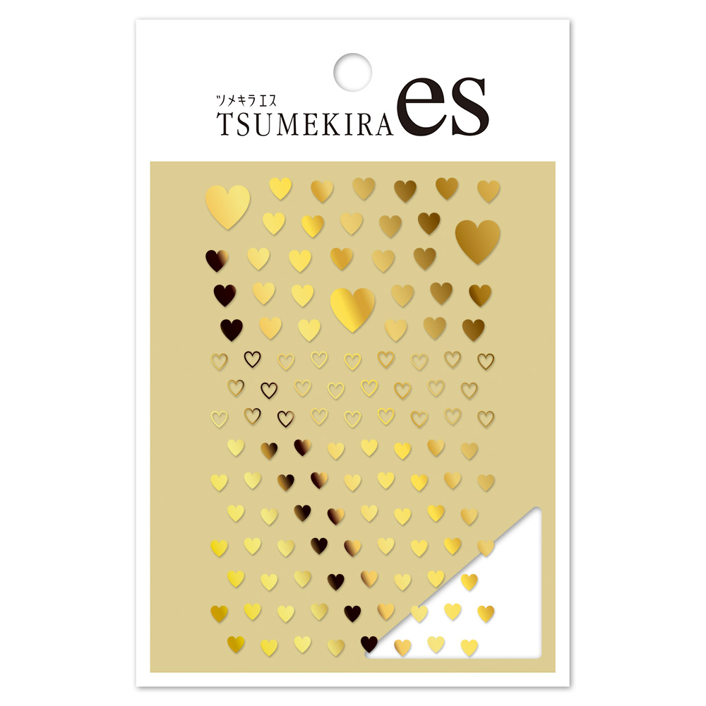 ツメキラes カラーハート ゴールド ES-CHT-009 ジェル専用