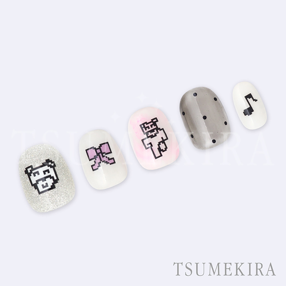 ツメキラ qqq くま ドット絵 NN-AYM-001