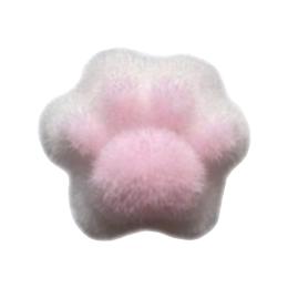 マティエール ふわもこ肉球 1.0×1.0mm ホワイト 4P 4033