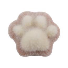 マティエール ふわもこ肉球 1.0×1.0mm ブラウン 4P 4040