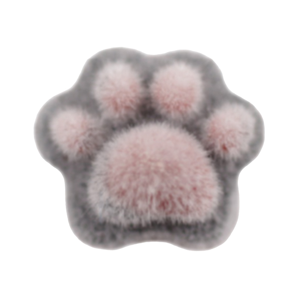 マティエール ふわもこ肉球 1.0×1.0mm ブラック 4P 4064