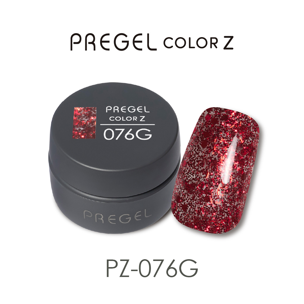 PREGEL カラーZ 3g PZ-076G シャイニーレッド