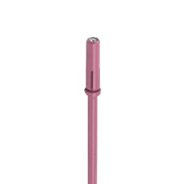 WSPT JAPAN クリスタル カラー バネ付き スモールマンドレール ピンク