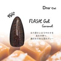 ●Dna Gel フラッシュジェル 8g FG12 カラメル
