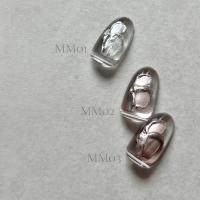 NOVEL メタリックモールディング 2.5g MM01 ペールシルバー #1651